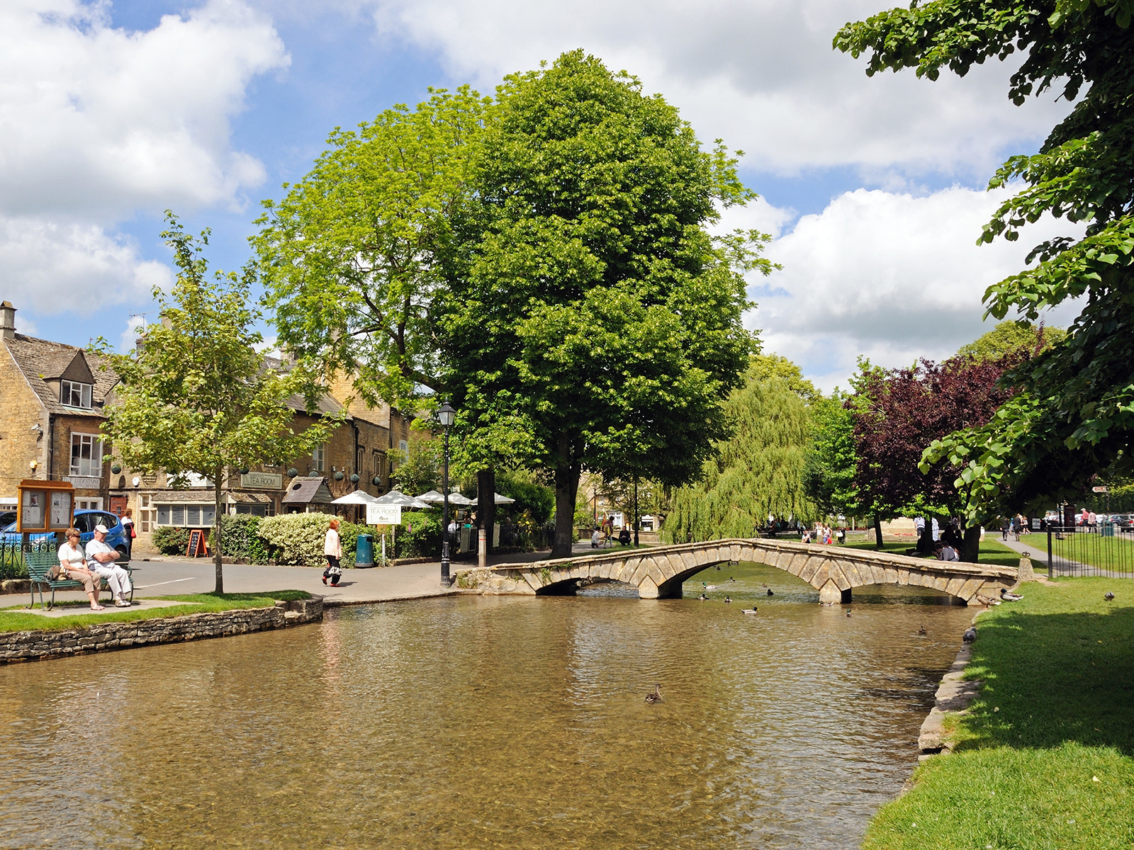 Visit Bourton on the Water from Evenlode Grounds Farm